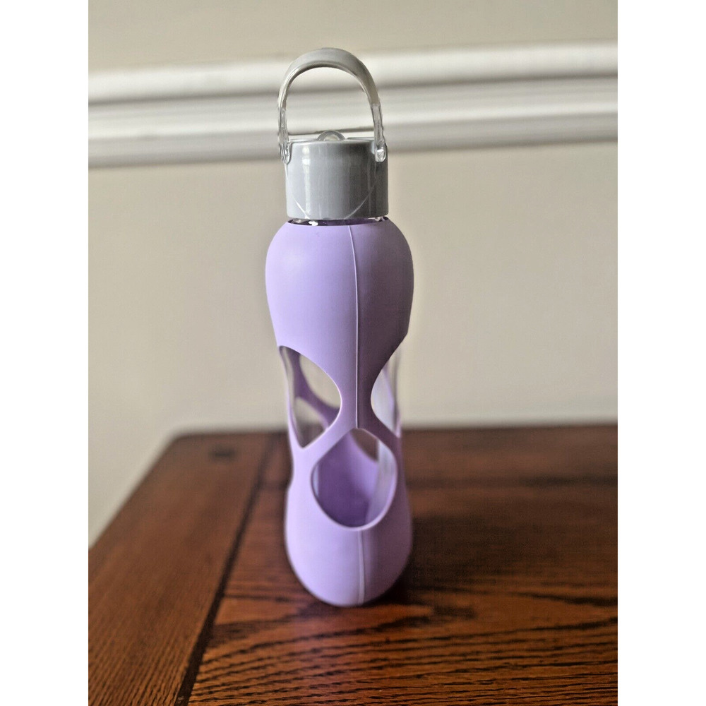 Bobble Pure Glass Water Bottle 22 Oz Lilac/Purple